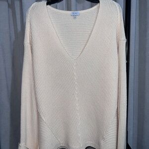 Tobi Oversized V Neck Sweater
